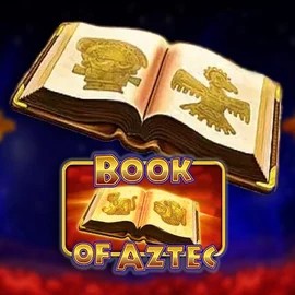 Logo of Book of Aztec from Amatic Industries at PlayJango Casino