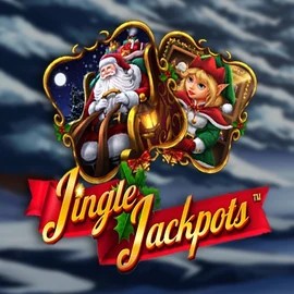 Jingle Jackpots slot logo by Dragon Gaming at PlayJango CasinoJingle Jackpots