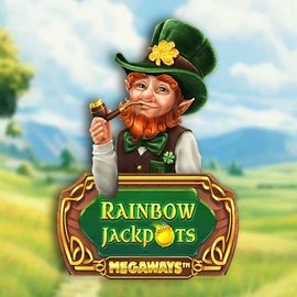Rainbow Jackpots Megaways casino game by Red Tiger Gaming – featured logo at PlayJango Casino