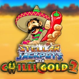 Official Jackpots logo: Stellar Jackpots with Chilli Gold x2 by Lightning Box Game at PlayJango Casino