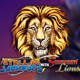 Stellar Jackpots with Serengeti Lions by Lightning Box Game, showcased at playjangocasino.eu – game logo
