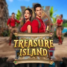 Treasure Island logo by Pragmatic Play at PlayJango Casino